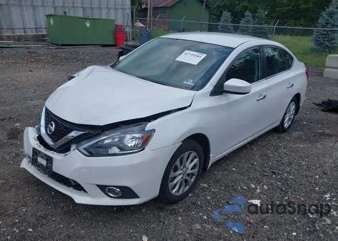 2019 Nissan Sentra Sv z USA, uszkodzony, nr VIN 3N1AB7AP5KY436695